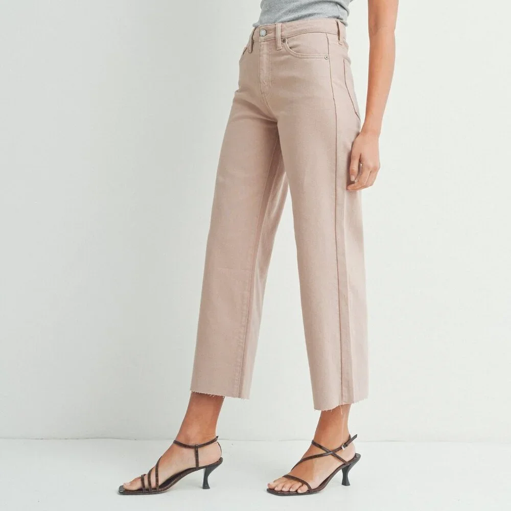 Slim wide leg crop - Picture 1 of 9